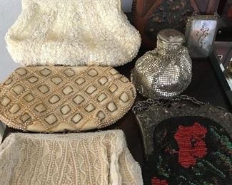 Vintage beaded purses