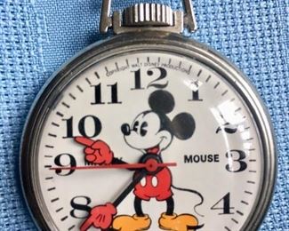  Mickey Mouse pocket watch by Bradley