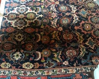  Antique rug, approximately  11’ x 11‘