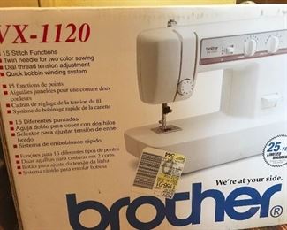 Brother sewing machine vx-1120. New in box 