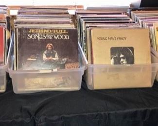 Large Album Collection Including Elvis,Beatles, Stevie Wonder, BeeGees, Grease, Eagles, Bob Dylan, Hello Dolly, Willie Nelson, Grateful Dead, Elton John, Jimmy Buffet, Glen Campbell, Barbara Streisand, Woodstock, Smokey Robinson, and much more. 