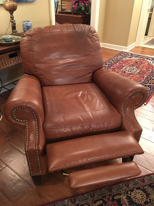 Sherrill Leather Sofa