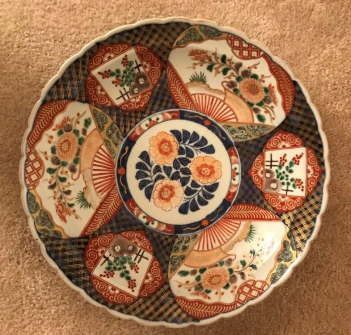 Large Oriental Plate