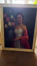 Huge oil portrait 