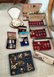 Lot's of Jewelry including cufflinks 