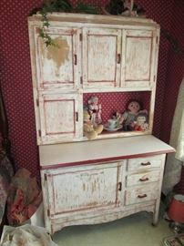 Hoosier cabinet.