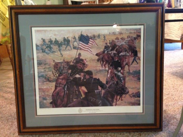 Limited edition "Fighting For Time"  signed Don Stivers