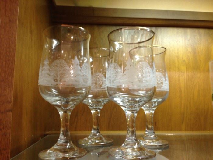Mid-century Glassware  