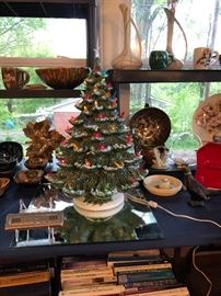 Vintage 22" Ceramic Christmas Tree