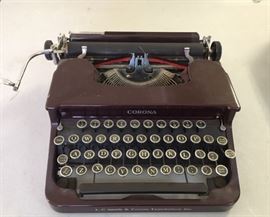 Antique Corona Typewriter