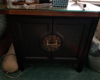 Pair of Asian cabinets