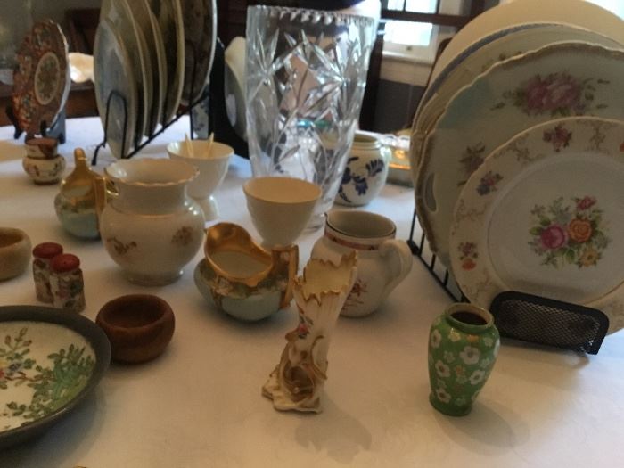 Plates and china Knick knacks