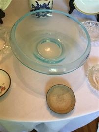 Beautiful blown glass bowl