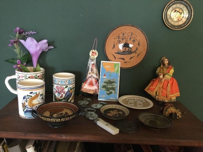 Souvenirs of a visit to Greece