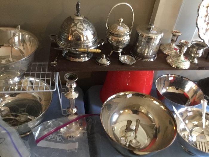 The silver has been polished