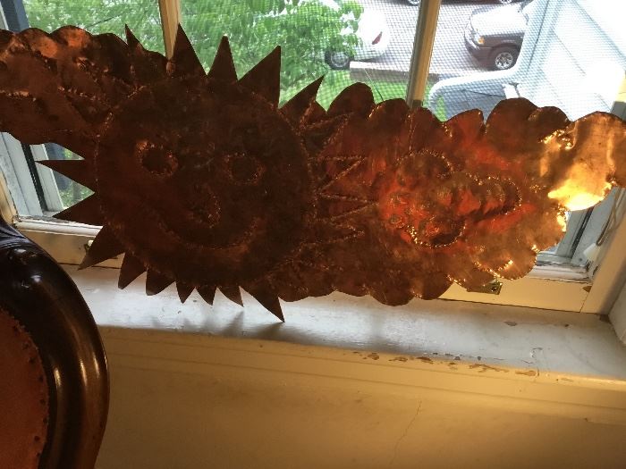 Unique sculpture wall hanging