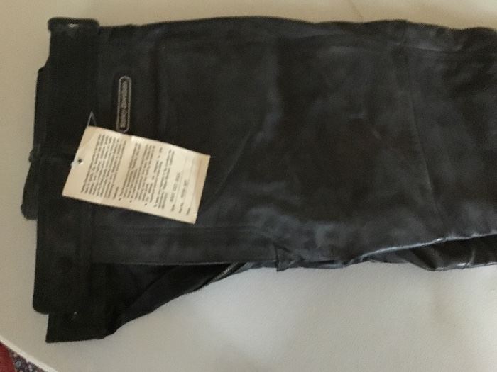 Harley leather pants