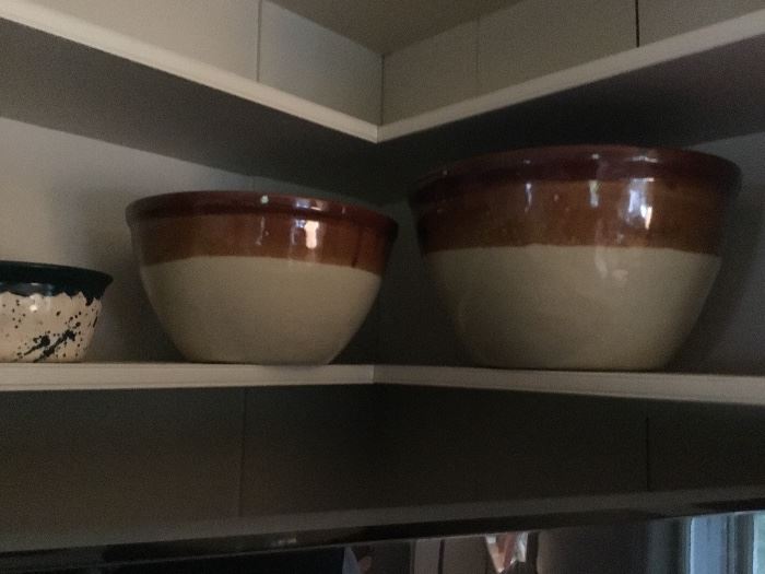 Great vintage mixing bowls