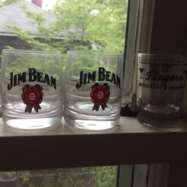 Jim Beam shot glasses