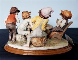 #5 - Giuseppe Armani / Florence Sculture d' Arte "The Cheaters" #3280 sculpture.