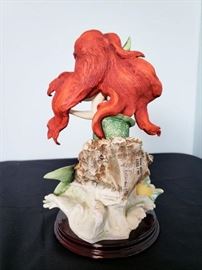 #9 - Giuseppe Armani / Florence Sculture d' Arte "Ariel" #1257 - from Disney's The Little Mermaid. Limited edition 1385/1500.