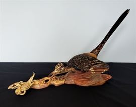#15 - Boehm "Road Runner with Horned Toad" #493 2 piece porcelain sculpture - It can still be purchased from the Boehm Showroom for almost $1,800!