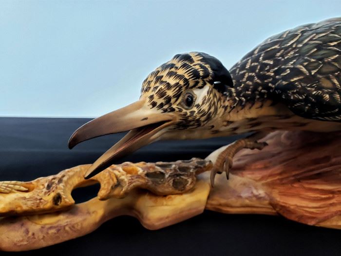#15 - Boehm "Road Runner with Horned Toad" #493 2 piece porcelain sculpture - It can still be purchased from the Boehm Showroom for almost $1,800!