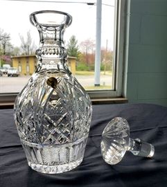 #23 - Waterford Crystal "Meagher" decanter - from the Designer's Gallery Collection. Limited edition 240/2500. Signed by designer Jim O'Leary 1998.