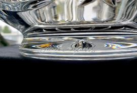 #26 - Waterford Crystal "Winter Wonderland" bowl - from the Designer's Gallery Collection. Limited edition 579/2500. Signed by designer Jim O'Leary 1998.