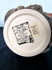 #38 - WW-Team German beer stein - "Falkenstein Castle" - limited edition 1965/9000. Second in the series "Romantic Germany". There is a miniature figure of King Ludwig II on the lid.