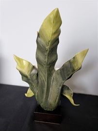 #41 - Cybis "Golden Clarion - Lily" porcelain sculpture - limited edition 89/100. Made between 1961-1970, only 100 of these beautiful flowers were made. This is a rare chance to own this beautiful and hard to find piece.