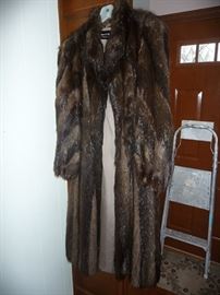 Full Length Beaver Coat