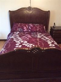 Vintage Carved Bedroom Set