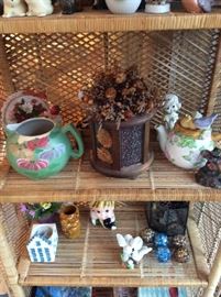 Teapots, Pitchers, Birds