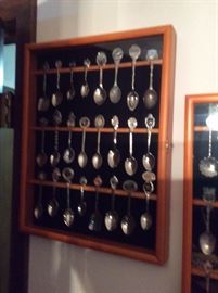 Dozens and dozens of Collectible Spoons!