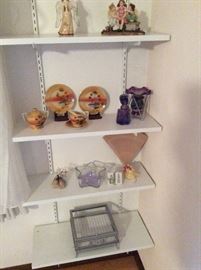 Figurines, Angles, Tea Set