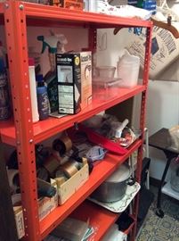 Shelving, Rolling Cart, Misc