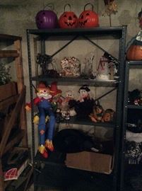 Halloween, Scarecrow, Shelves