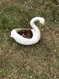 Swan Planter