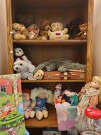 Things for children too - including Boyd's Bears, Cabbage Patch, new puzzles, etc.