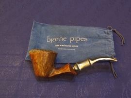 Extensive pipe collection. These are high end pipes that have been stored for 14 years. Included are Turkish block meerschaum with styles of eagle claw, mermaid, dragon, lion, turtle top, floral and others. Some of the brands include CAO, Alpha, Masto de Papa, Paykoc, Bjarne and others. Theses pipes have been smokes and have great patina. 