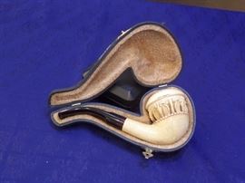 Extensive pipe collection. These are high end pipes that have been stored for 14 years. Included are Turkish block meerschaum with styles of eagle claw, mermaid, dragon, lion, turtle top, floral and others. Some of the brands include CAO, Alpha, Masto de Papa, Paykoc, Bjarne and others. Theses pipes have been smokes and have great patina. 