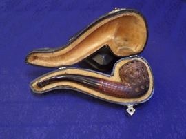 Extensive pipe collection. These are high end pipes that have been stored for 14 years. Included are Turkish block meerschaum with styles of eagle claw, mermaid, dragon, lion, turtle top, floral and others. Some of the brands include CAO, Alpha, Masto de Papa, Paykoc, Bjarne and others. Theses pipes have been smokes and have great patina. 