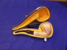 Extensive pipe collection. These are high end pipes that have been stored for 14 years. Included are Turkish block meerschaum with styles of eagle claw, mermaid, dragon, lion, turtle top, floral and others. Some of the brands include CAO, Alpha, Masto de Papa, Paykoc, Bjarne and others. Theses pipes have been smokes and have great patina. 