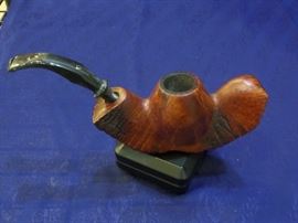 Extensive pipe collection. These are high end pipes that have been stored for 14 years. Included are Turkish block meerschaum with styles of eagle claw, mermaid, dragon, lion, turtle top, floral and others. Some of the brands include CAO, Alpha, Masto de Papa, Paykoc, Bjarne and others. Theses pipes have been smokes and have great patina. 