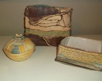 Handmade pottery