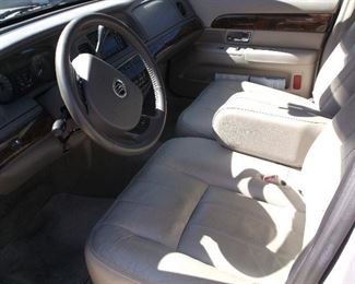 Leather seats