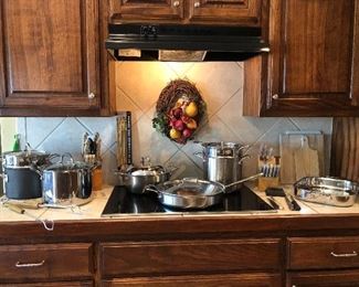 Stainless steel cookware and home decor