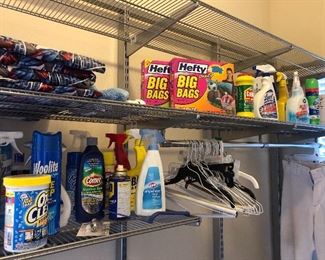 Cleaning supplies