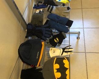 Winter hats and gloves